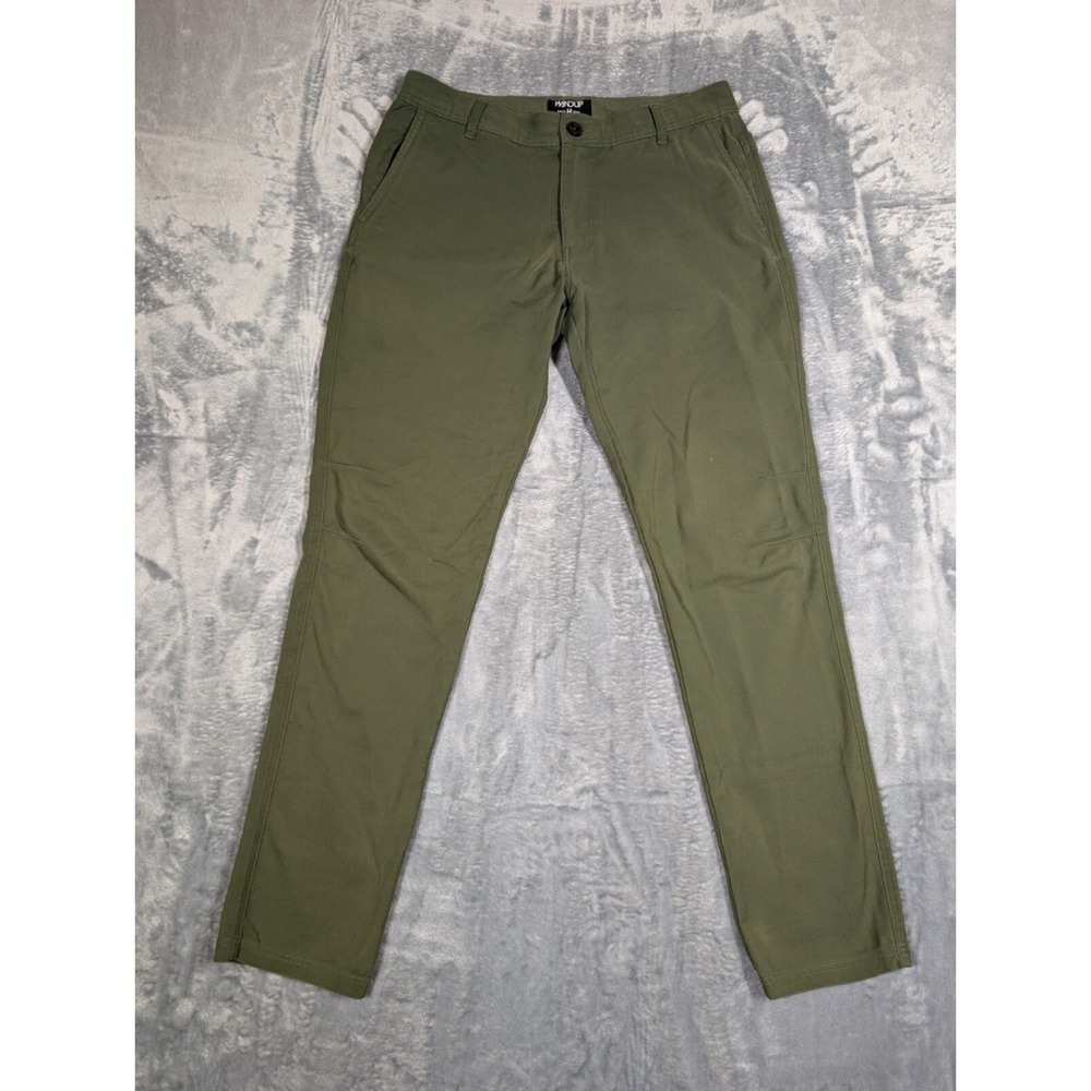 Handup Apparel AT Plus Pants Mens M Green Bike Cycling Stretch Performance